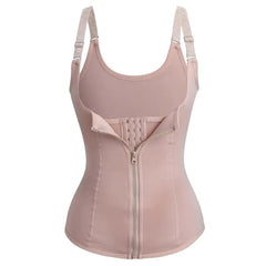 2-in-1 Sports Shapewear with Adjustable Zipper Vest