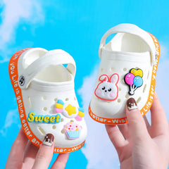 Lightweight Cartoon Garden Clogs for Kids and Girls