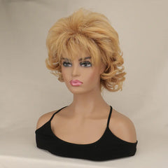 High-Quality Synthetic Short Curly Wig for Everyday Use