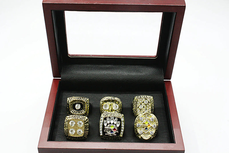 Pittsburgh Steelers Super Bowl Championship Ring Set