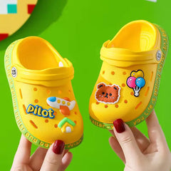 Lightweight Cartoon Garden Clogs for Kids and Girls