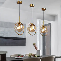 Nordic Modern Minimalist Glass Pendant Light