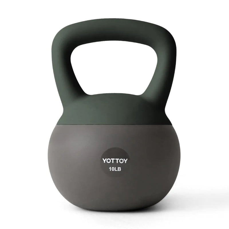 YOTTOY Soft Kettlebells 10 lb kettlebell with Anti-Slip Base & Impact-Resistant Design - Perfect for Strength Training Kettlebells Weightlifting Personal Training