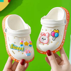 Lightweight Cartoon Garden Clogs for Kids and Girls